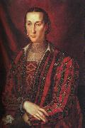 BRONZINO, Agnolo Portrait of Eleanora di Toledo oil painting reproduction